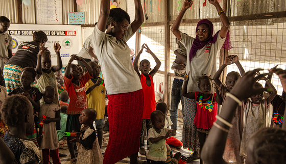 War Child Holland in South Sudan_Malakal_Safe_Space_Facilitators_200303
